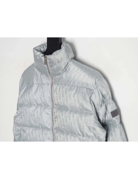 Dior Dior 23FW dark pattern allover printed down jacket,Dior Jacket,Jacket,APPAREL