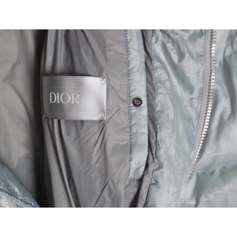 Dior Dior 23FW dark pattern allover printed down jacket,Dior Jacket,Jacket,APPAREL