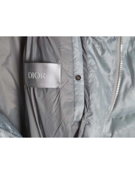 Dior Dior 23FW dark pattern allover printed down jacket,Dior Jacket,Jacket,APPAREL