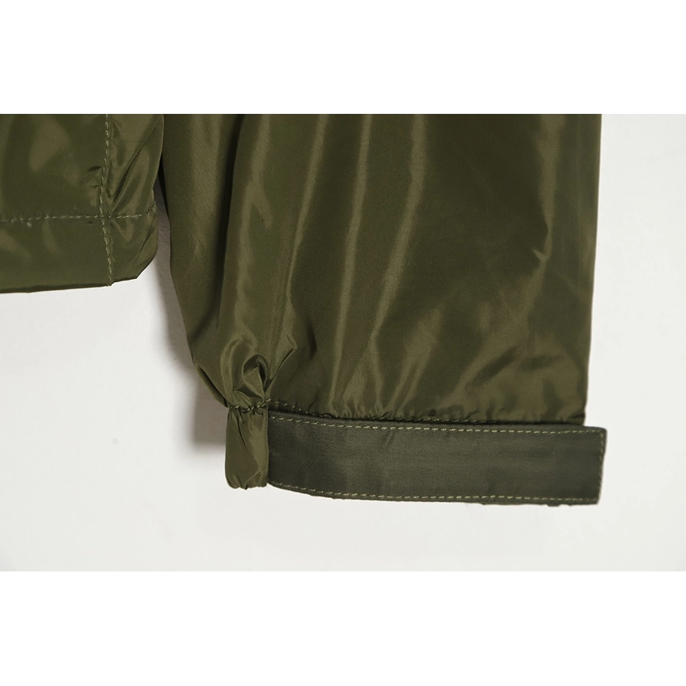 PRADA PRD 23SS nylon triangle logo hooded light jacket jacket,Prada Jacket,Jacket,APPAREL