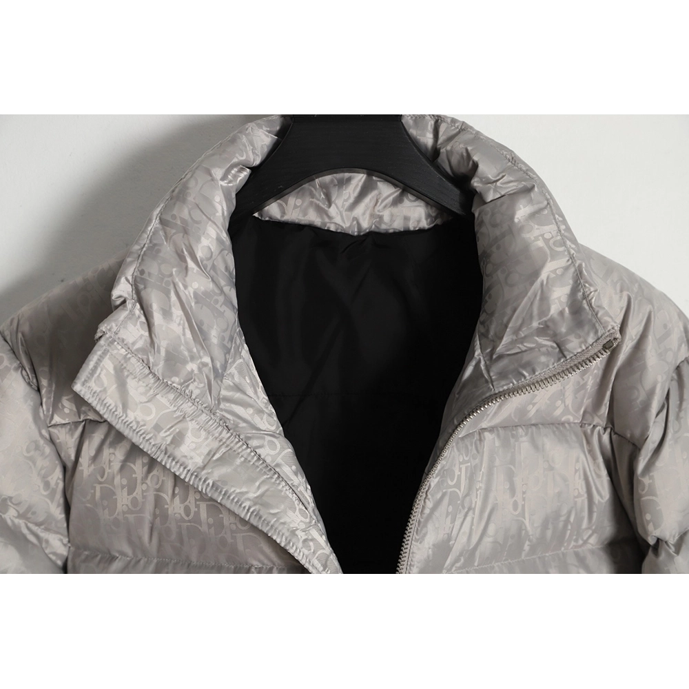Dior 20FW all over printed dark pattern presbyopic down jacket,Dior Jacket,Jacket,APPAREL