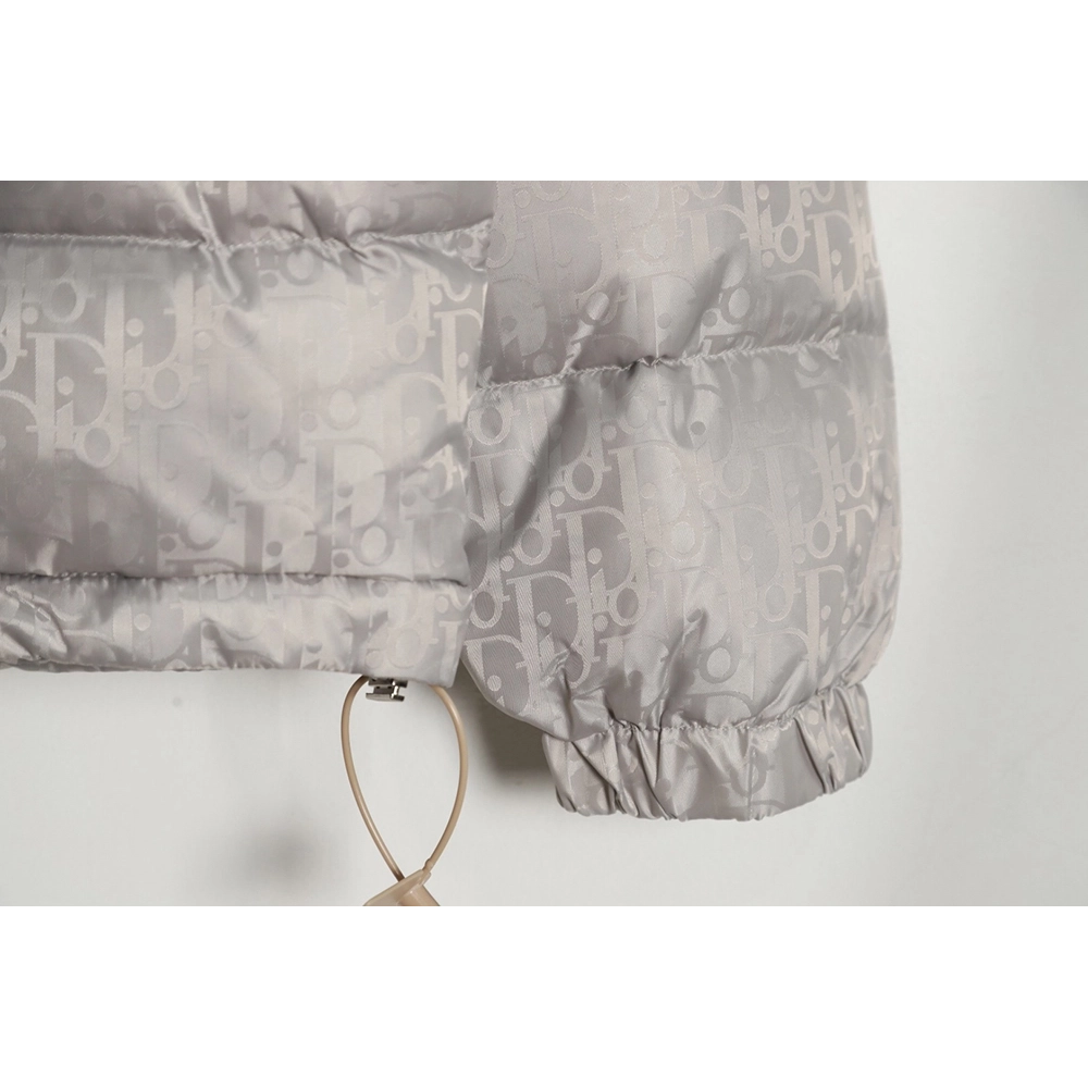 Dior 20FW all over printed dark pattern presbyopic down jacket,Dior Jacket,Jacket,APPAREL