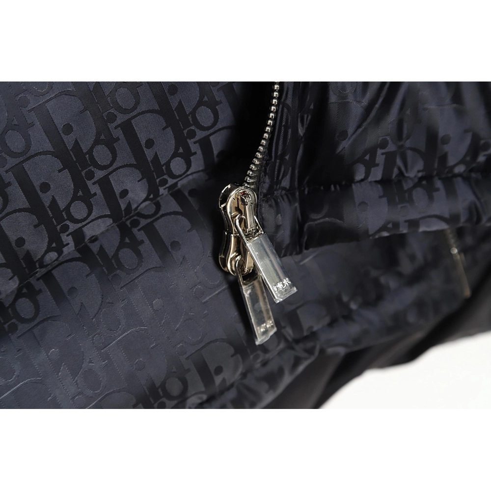 Dior 20FW all over printed dark pattern presbyopic down jacket,Dior Jacket,Jacket,APPAREL
