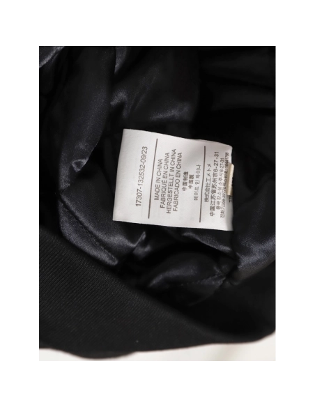 Askyurself scroll embroidered panel baseball jacket,ASKYURSELF Jacket,Jacket,APPAREL