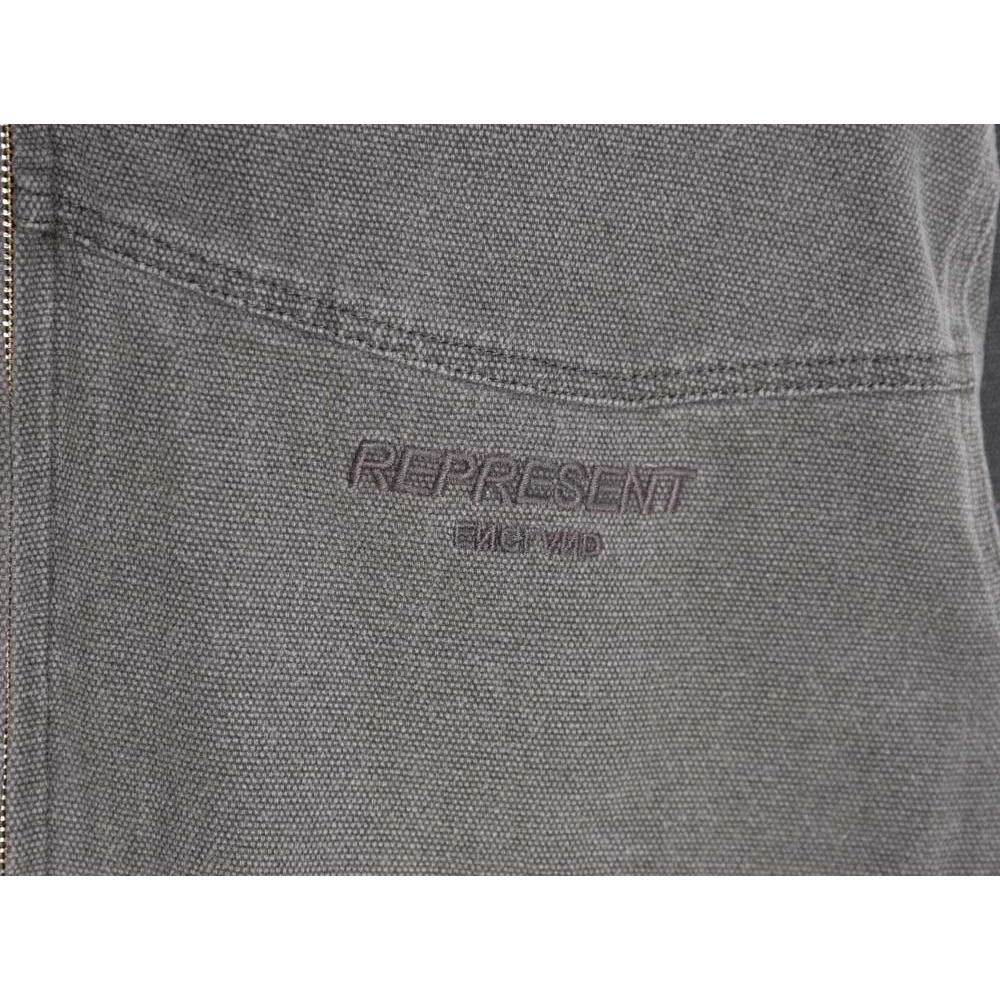 REPRESENT\REPRESENT Santa Fe Batik Classic MultiPocket Washed and Distressed Heavy Duty Work Jacket_CM_1,Represent Jacket,Jacket