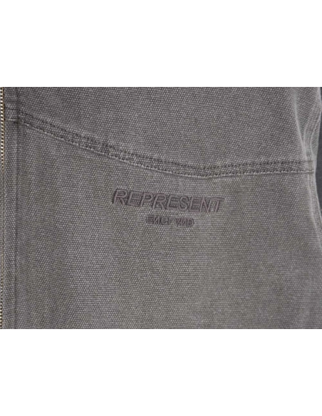 REPRESENT\REPRESENT Santa Fe Batik Classic MultiPocket Washed and Distressed Heavy Duty Work Jacket_CM_1,Represent Jacket,Jacket