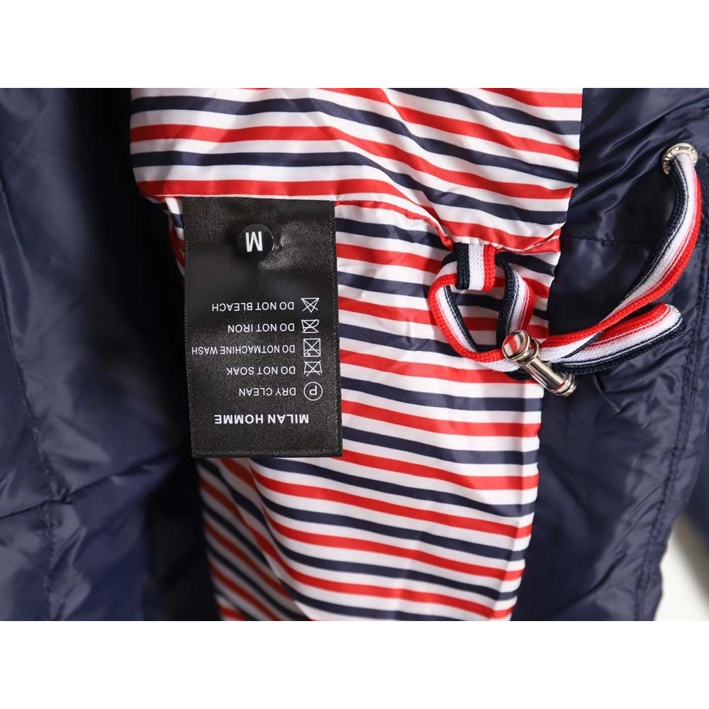 Thom Browne Thom Browne fourstripe short hooded down jacket,Thom Browne Jacket,Jacket,APPAREL
