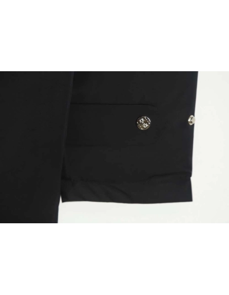 Loewe 22Fw leather label hooded midlength down jacket_CM_1,Loewe Jacket,Jacket,APPAREL