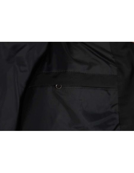 Loewe 22Fw leather label hooded midlength down jacket_CM_1,Loewe Jacket,Jacket,APPAREL