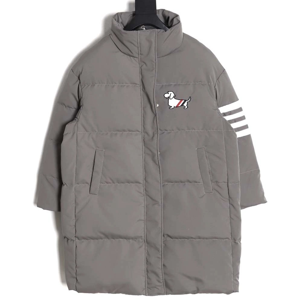 Thom Browne TB 23FW fourbar puppy long down jacket_CM_1,Thom Browne Jacket,Jacket,APPAREL
