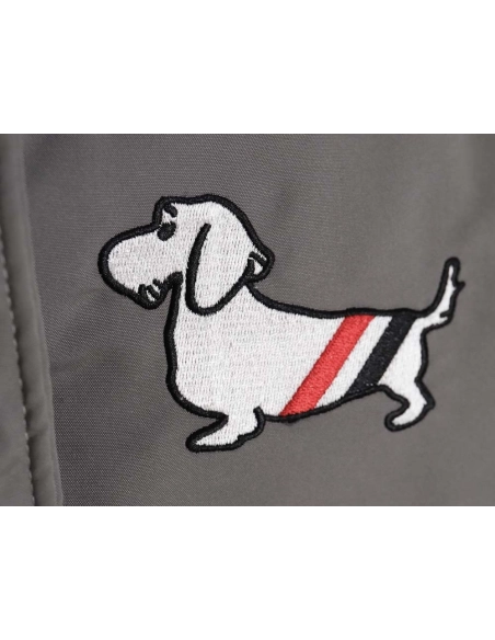 Thom Browne TB 23FW fourbar puppy long down jacket_CM_1,Thom Browne Jacket,Jacket,APPAREL