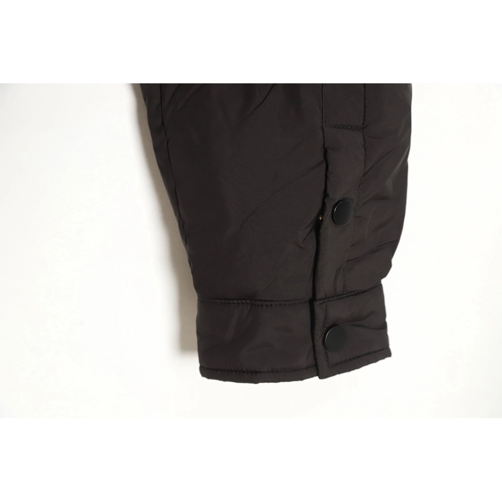 Prada inverted triangle stand collar short down jacket,Prada Jacket,Jacket,APPAREL