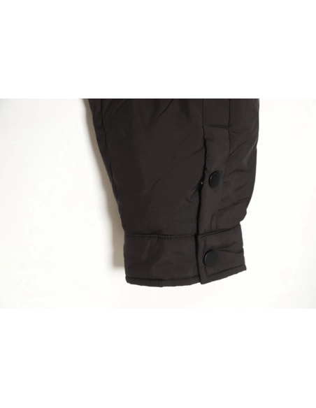 Prada inverted triangle stand collar short down jacket,Prada Jacket,Jacket,APPAREL