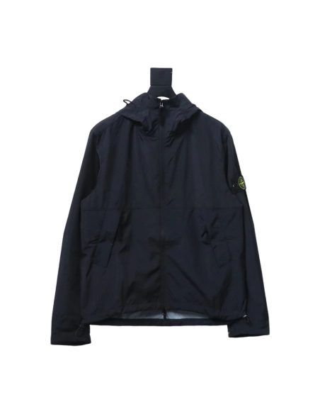 Stone Island arm island logo 3Ltc hooded jacket,Stone Island Jacket,Jacket,APPAREL