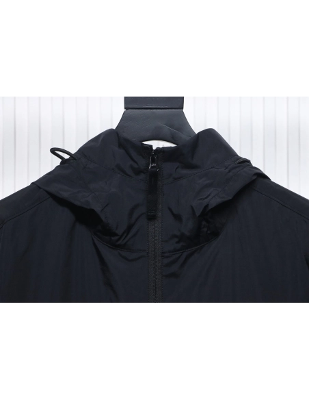 Stone Island arm island logo 3Ltc hooded jacket,Stone Island Jacket,Jacket,APPAREL