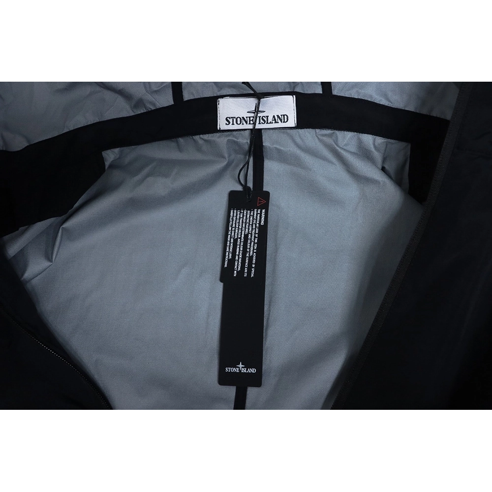 Stone Island arm island logo 3Ltc hooded jacket,Stone Island Jacket,Jacket,APPAREL