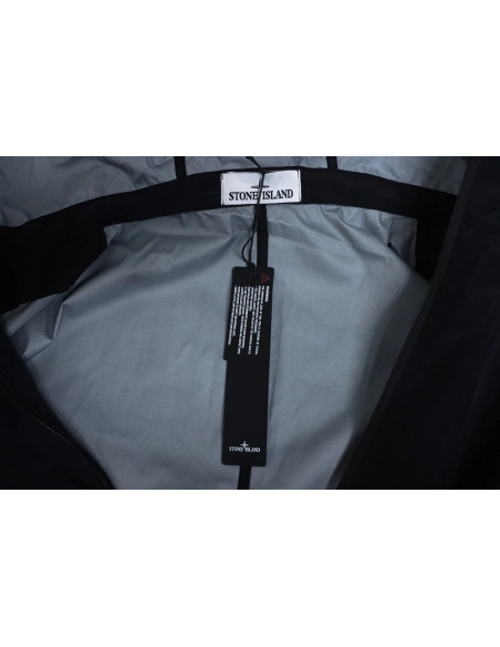 Stone Island arm island logo 3Ltc hooded jacket,Stone Island Jacket,Jacket,APPAREL