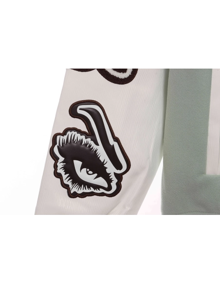 Louis Vuitton devils eye embroidered singlerow baseball jacket,Louis Vuitton Jacket,Jacket,APPAREL