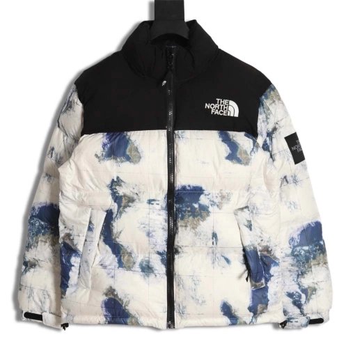 The North Face TNF North Face Nuptse 1996 large plaid earth print down jacket,The North Face Jacket,Jacket,APPAREL