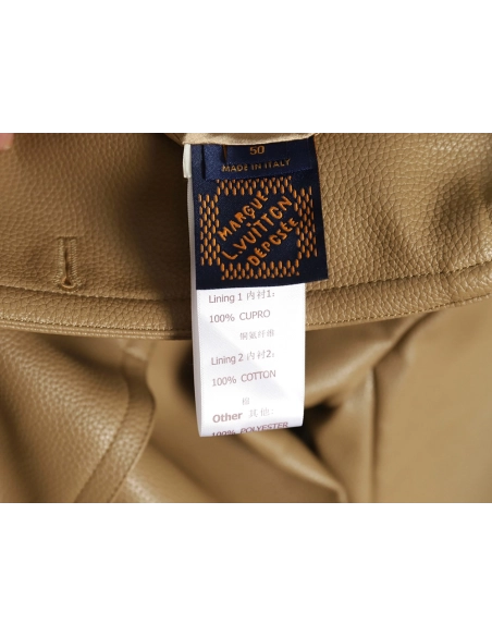 Louis Vuitton floral embroidered leather jacket,Louis Vuitton Jacket,Jacket,APPAREL