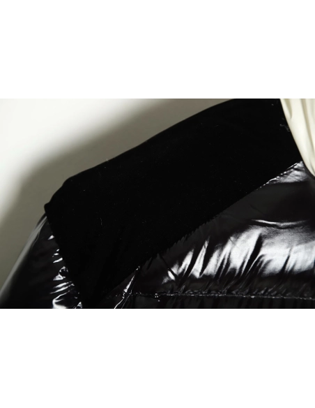 Moncler arm logo logo stand collar quilted short down jacket,Moncler Jacket,Jacket,APPAREL