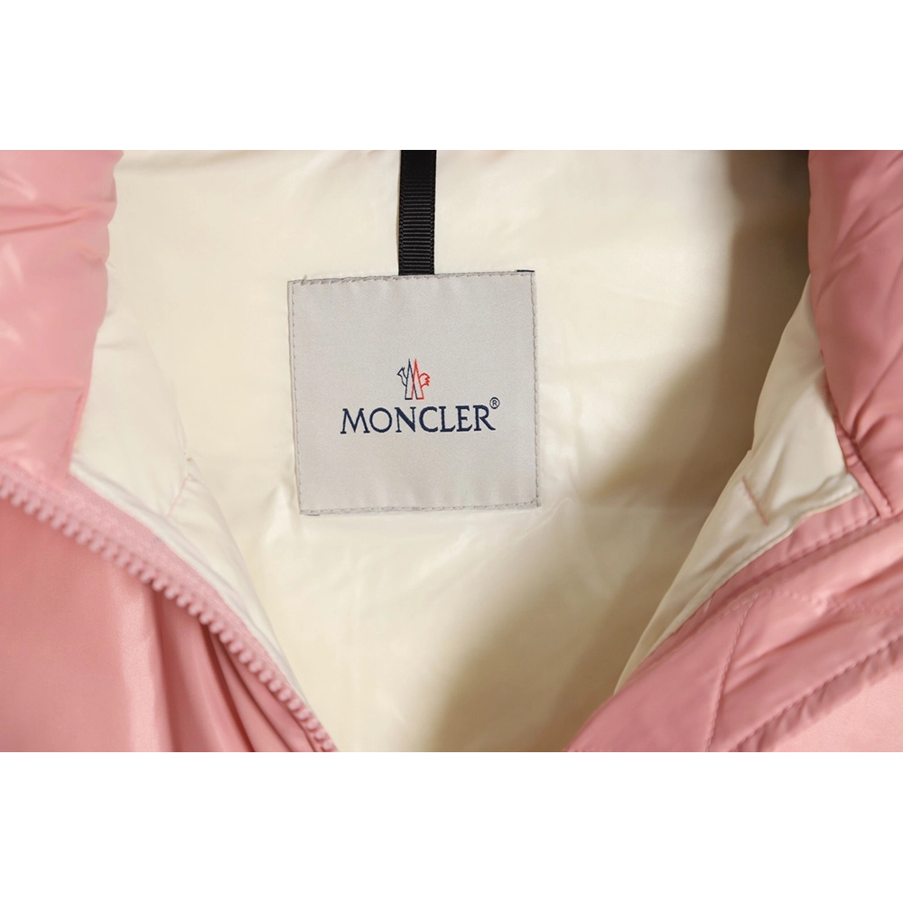 Moncler 23FW Abbaye logo embroidered short down jacket,Moncler Jacket,Jacket,APPAREL