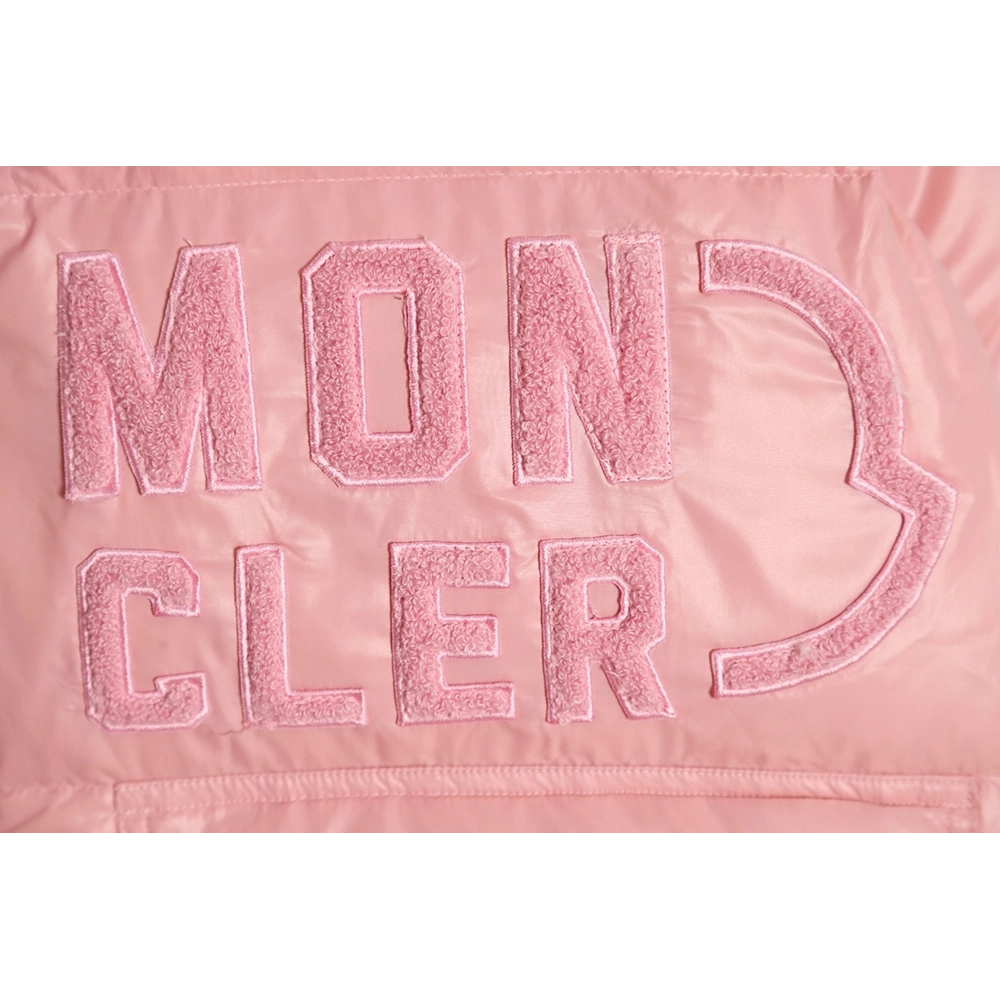 Moncler 23FW Abbaye logo embroidered short down jacket,Moncler Jacket,Jacket,APPAREL