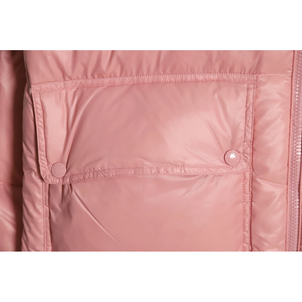 Moncler 23FW Abbaye logo embroidered short down jacket,Moncler Jacket,Jacket,APPAREL