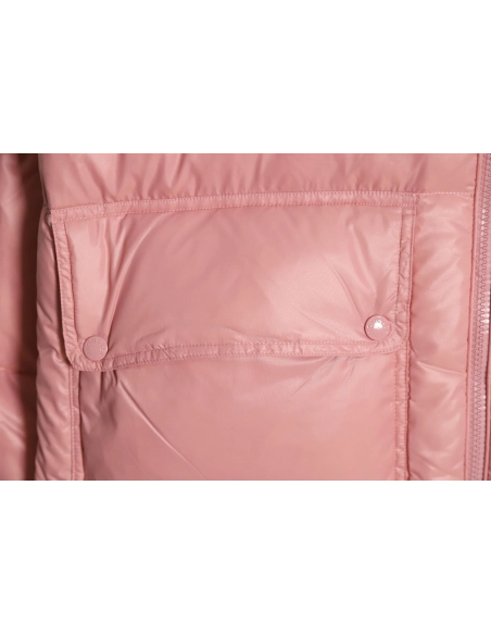 Moncler 23FW Abbaye logo embroidered short down jacket,Moncler Jacket,Jacket,APPAREL