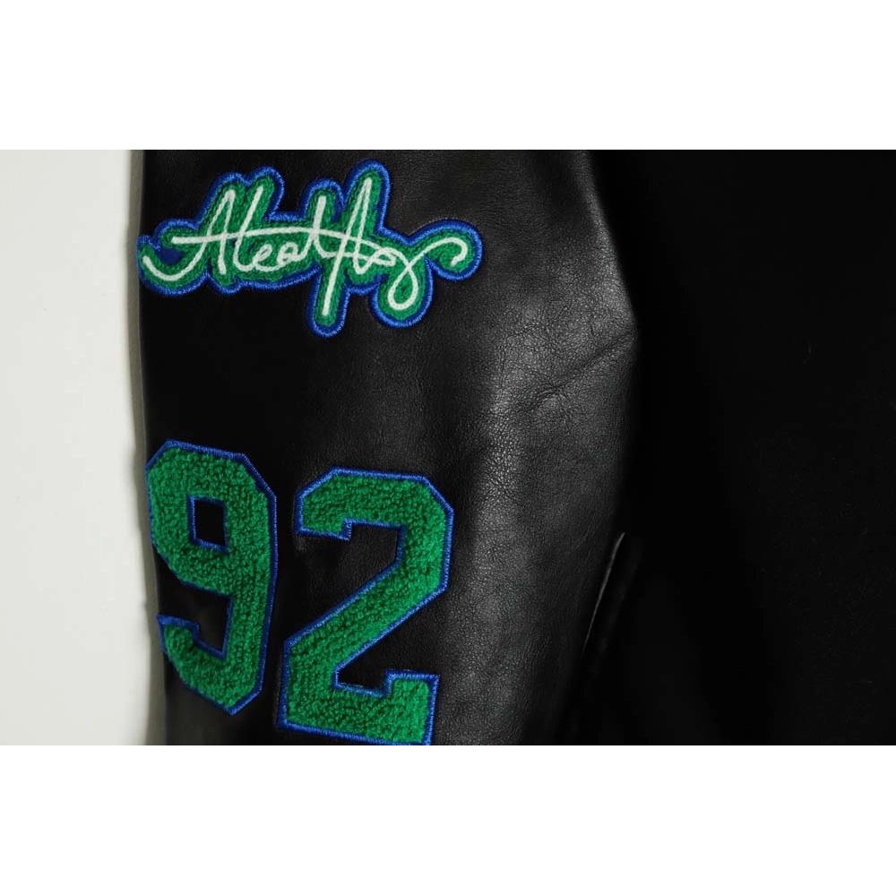 Air Jordan 21Fw cobranded terry embroidered logo baseball jacket,Air Jordan Jacket,Jacket,APPAREL