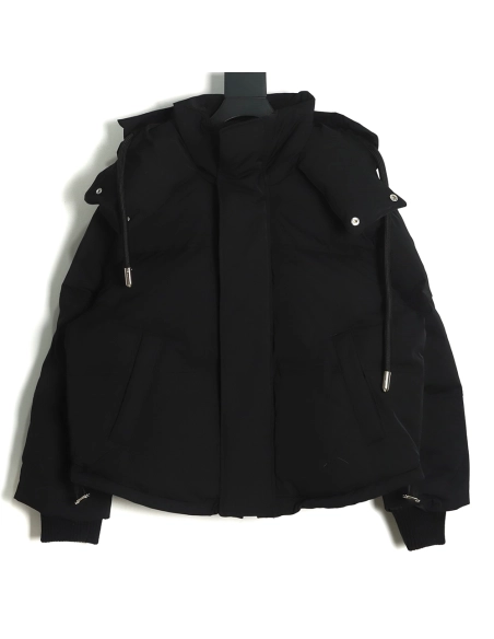 AMI PARIS 22SS solid color hooded down jacket TSK2,Ami Jacket,Jacket,APPAREL