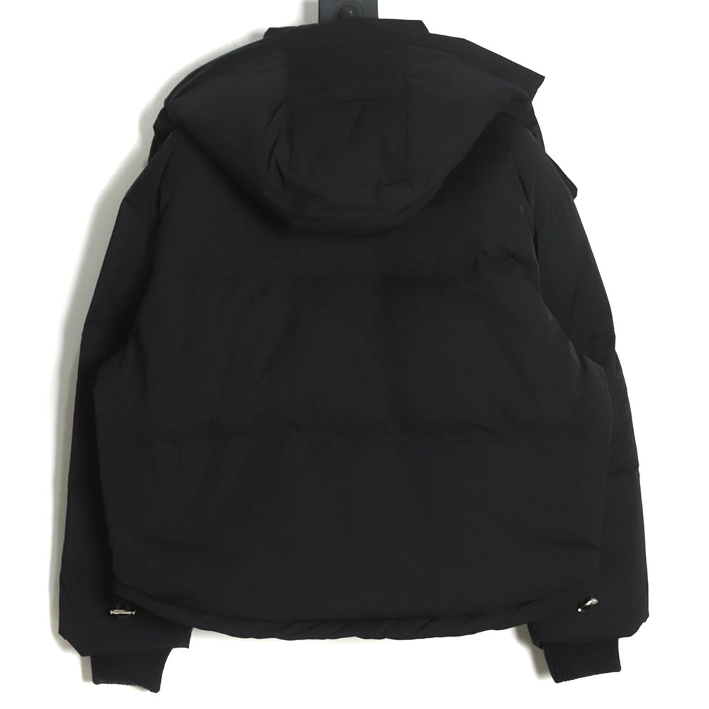 AMI PARIS 22SS solid color hooded down jacket TSK2,Ami Jacket,Jacket,APPAREL