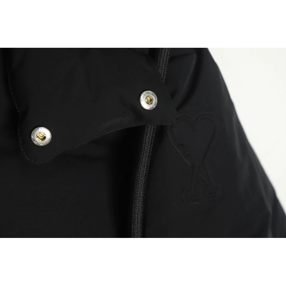 AMI PARIS 22SS solid color hooded down jacket TSK2,Ami Jacket,Jacket,APPAREL