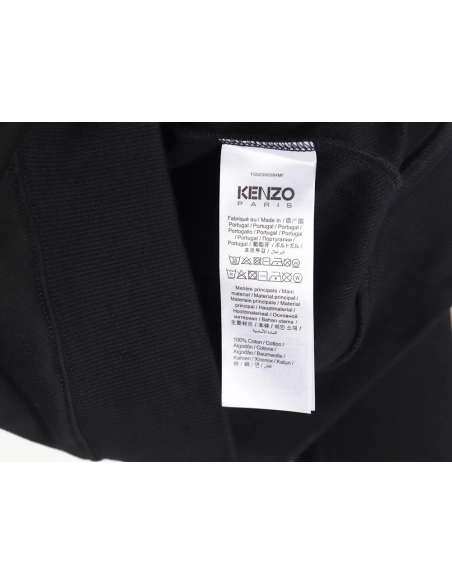 Kenzo square letter logo hooded zipup sweatshirt TSK1,Kenzo Hoodie,Hoodie,APPAREL