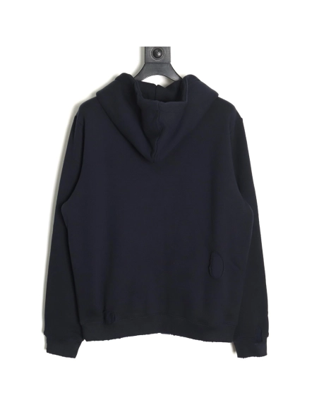 Dior Little Dinosaur Ripped Hooded ZipUp Sweatshirt,Dior Hoodie,Hoodie,APPAREL