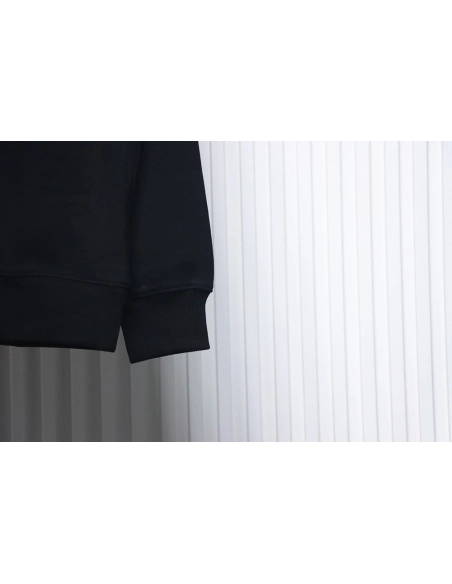Prada panelled zipup crewneck sweatshirt TSK1,Prada Hoodie,Hoodie,APPAREL
