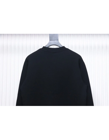 Prada panelled zipup crewneck sweatshirt TSK1,Prada Hoodie,Hoodie,APPAREL