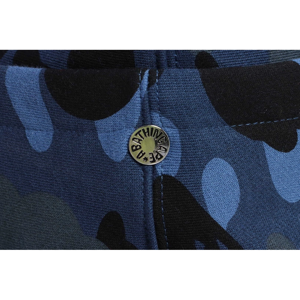 BAPE tiger embroidered zippered doublehooded hoodie,Bape Hoodie,Hoodie,APPAREL
