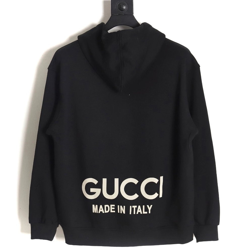 Gucci Back Lettering Hooded Sweatshirt TSK1,Gucci Hoodie,Hoodie,APPAREL