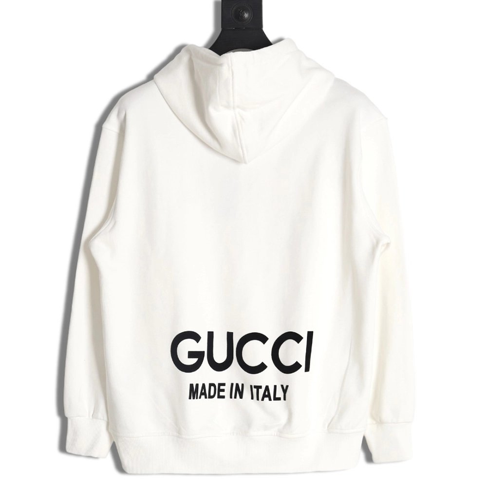 Gucci Back Lettering Hooded Sweatshirt,Gucci Hoodie,Hoodie,APPAREL