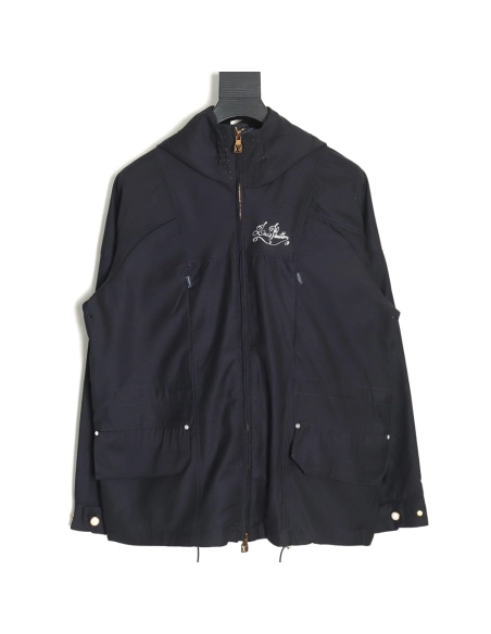 Louis Vuitton nautical hooded parka,Louis Vuitton Hoodie,Hoodie,APPAREL