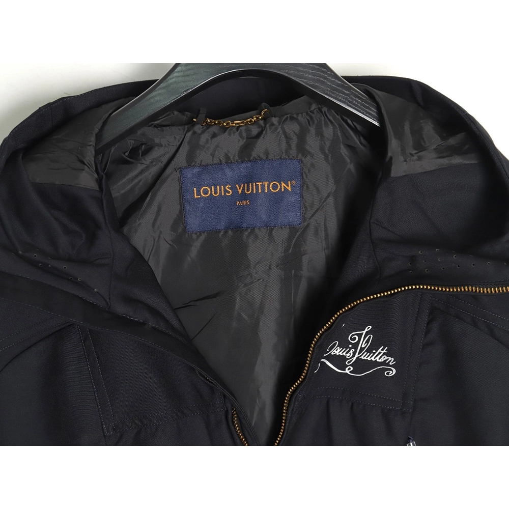 Louis Vuitton nautical hooded parka,Louis Vuitton Hoodie,Hoodie,APPAREL