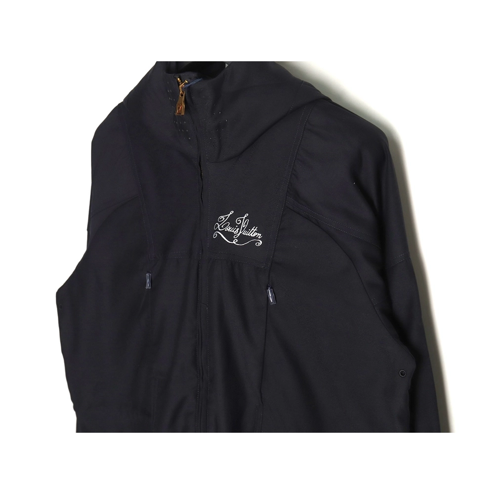Louis Vuitton nautical hooded parka,Louis Vuitton Hoodie,Hoodie,APPAREL