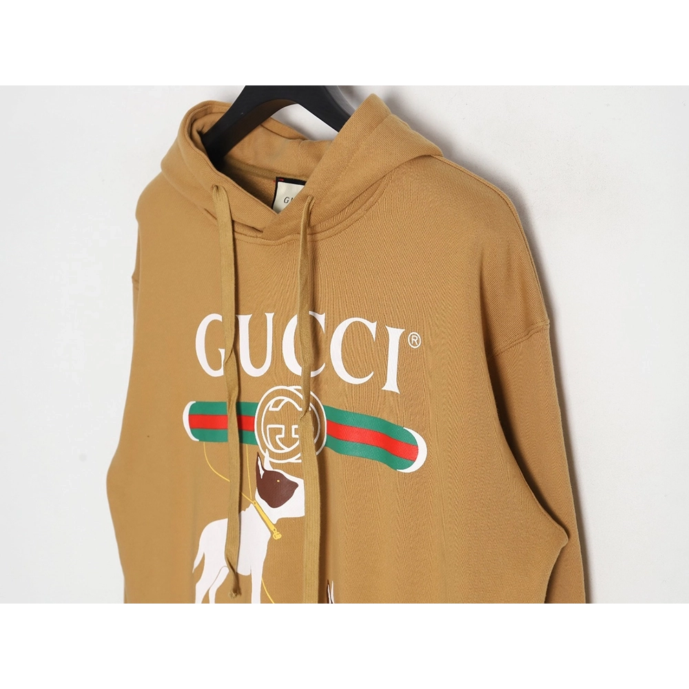 Gucci 23Fw puppy print hooded sweatshirt,Gucci Hoodie,Hoodie,APPAREL