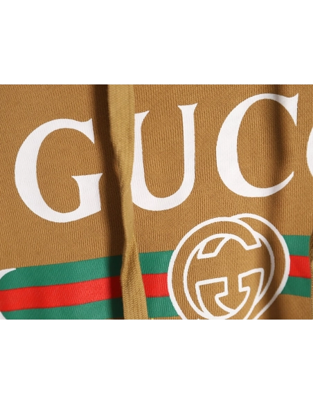 Gucci 23Fw puppy print hooded sweatshirt,Gucci Hoodie,Hoodie,APPAREL
