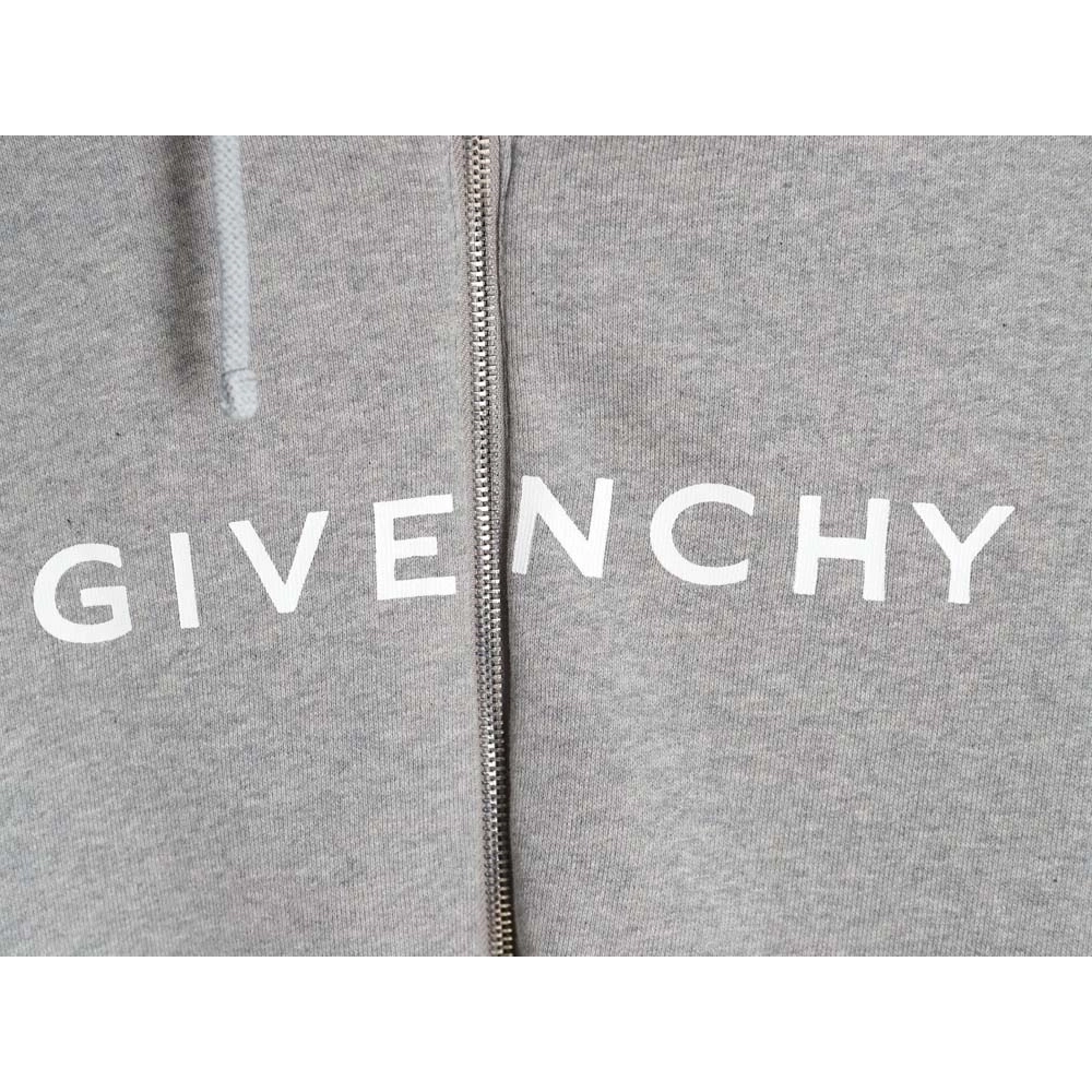 Givenchy GVC 23FW tiered zipper hooded sweatshirt,Givenchy Hoodie,Hoodie,APPAREL