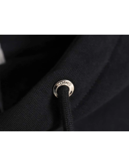 Dior 22Fw embroidered silver label hooded sweatshirt_CM_1,Dior Hoodie,Hoodie,APPAREL