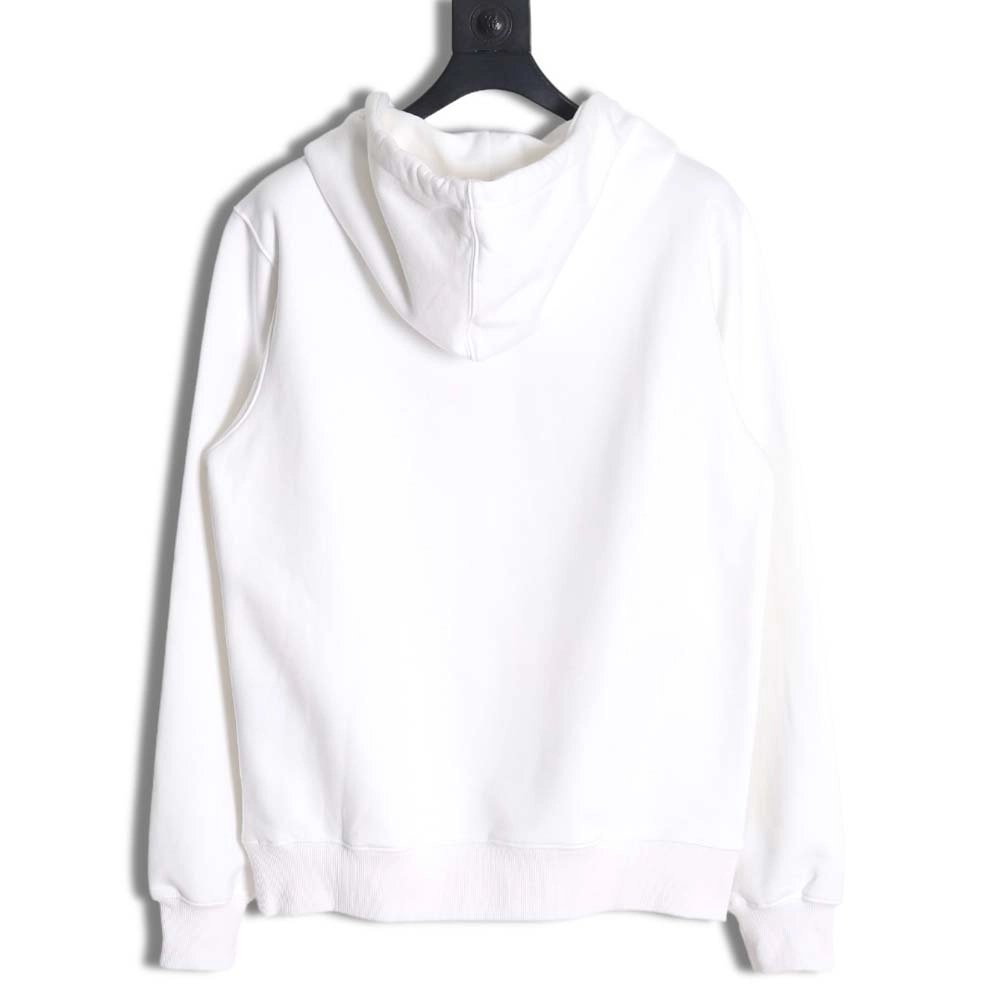 Dior Dior 22Fw gradient floral letter embroidered hooded sweatshirt,Dior Hoodie,Hoodie,APPAREL