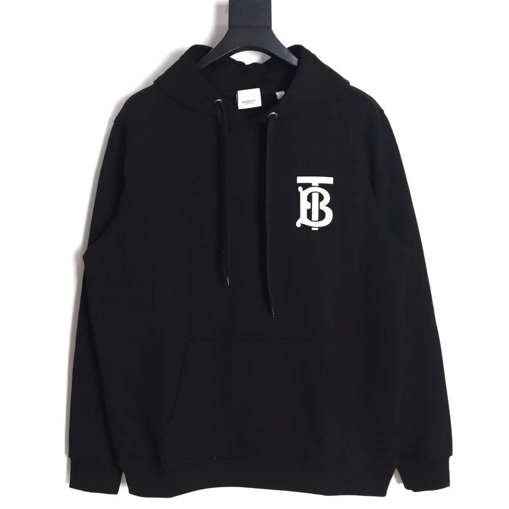 BURBERRY BBR\Burberry Classic TB laminated hooded sweatshirt_CM_1,Burberry Hoodie,Hoodie,APPAREL