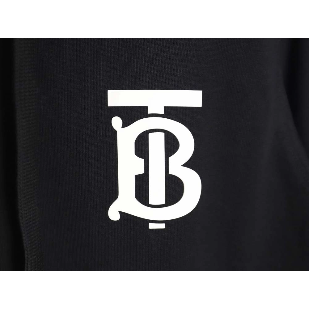 BURBERRY BBR\Burberry Classic TB laminated hooded sweatshirt_CM_1,Burberry Hoodie,Hoodie,APPAREL